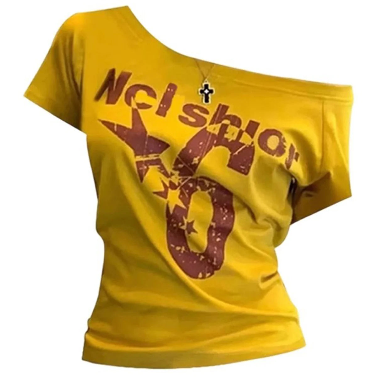 PAVEHAWK Slash Neck Tee