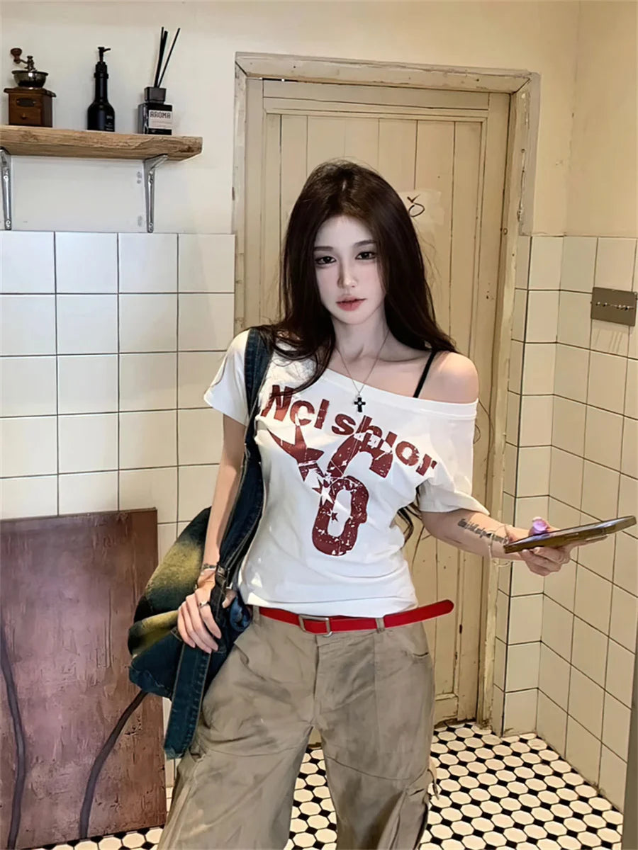 PAVEHAWK Slash Neck Tee