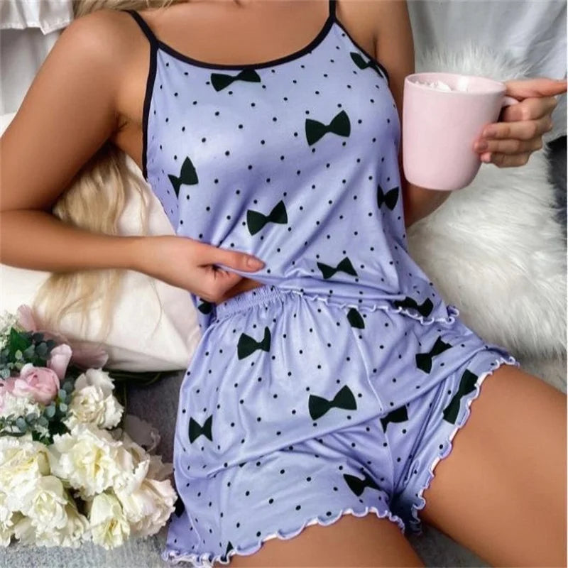 Cozy Heart Cami Set