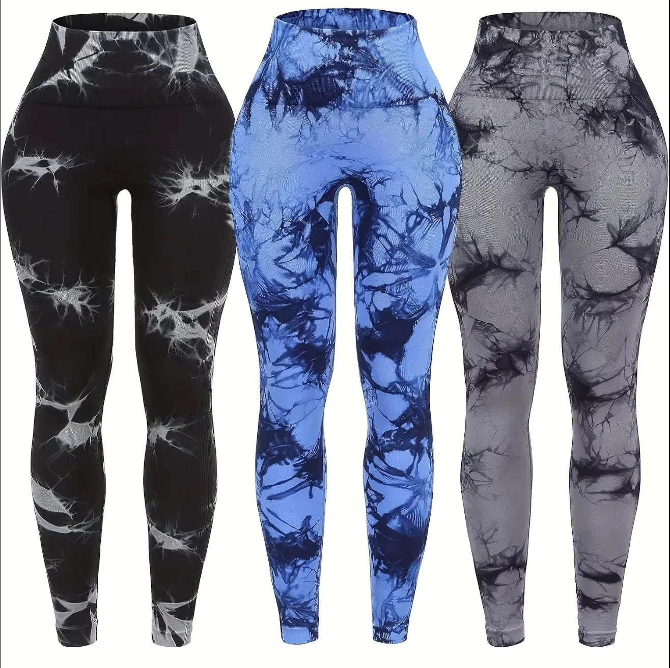 Seamless High-Waist Yoga Leggings