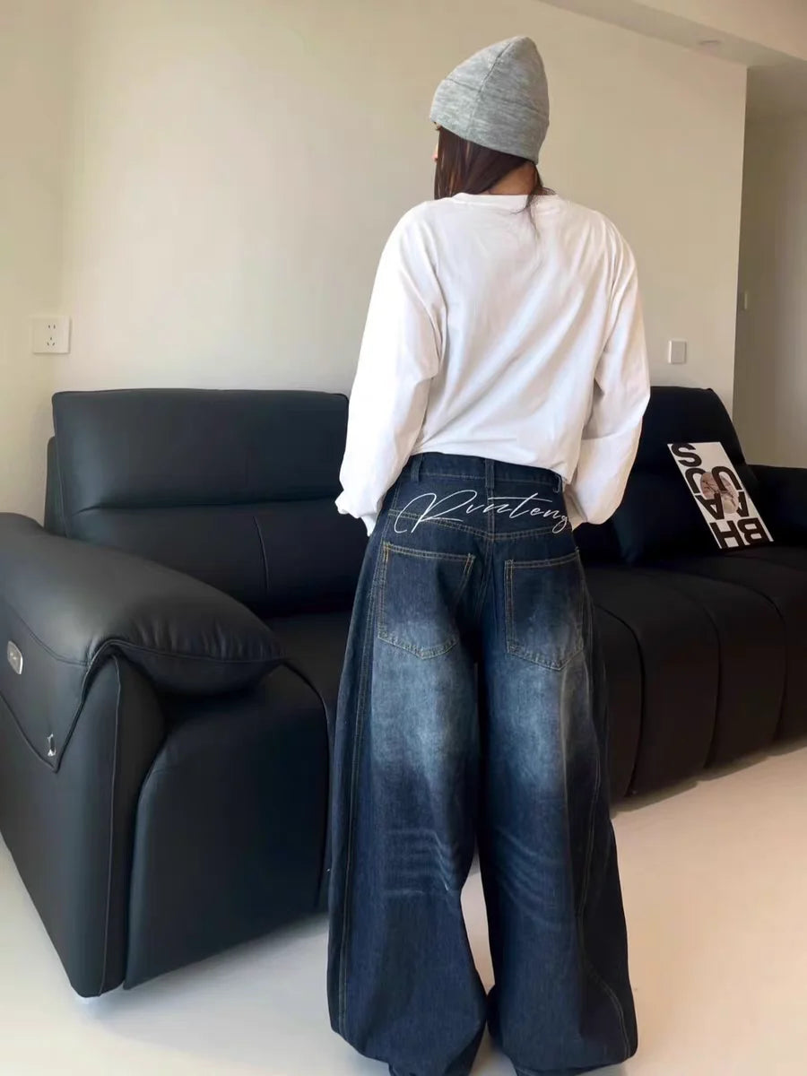 Y2K Vintage Wide Jeans