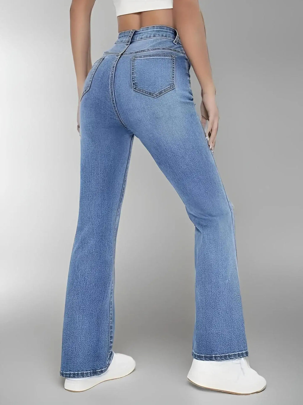 SlimFit High-Waist Denim