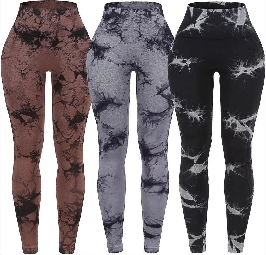 Seamless High-Waist Yoga Leggings