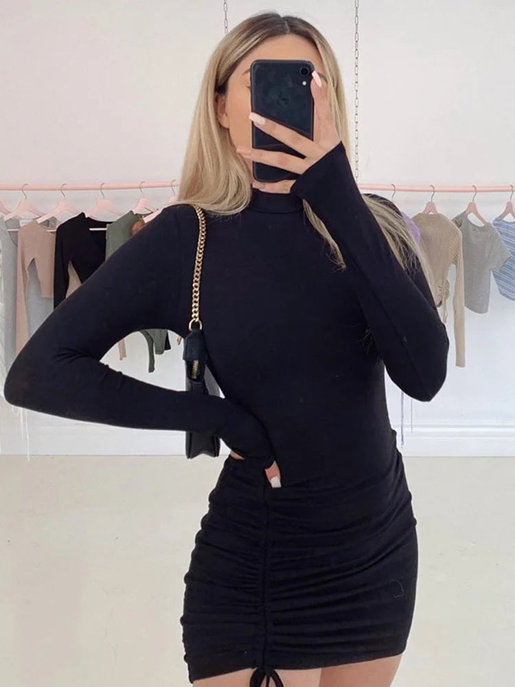 Luxe Turtleneck Bodycon