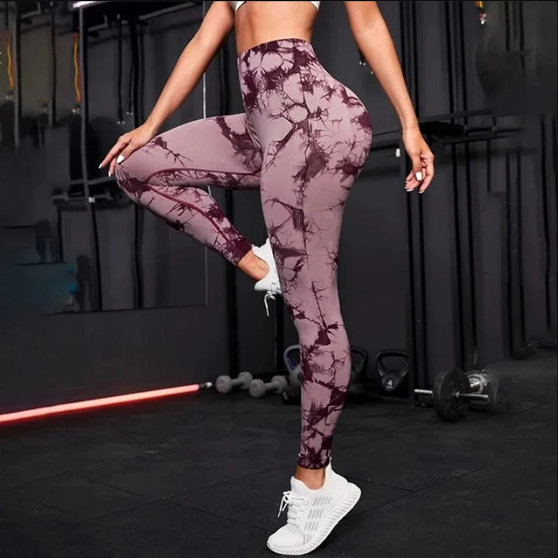 Seamless High-Waist Yoga Leggings