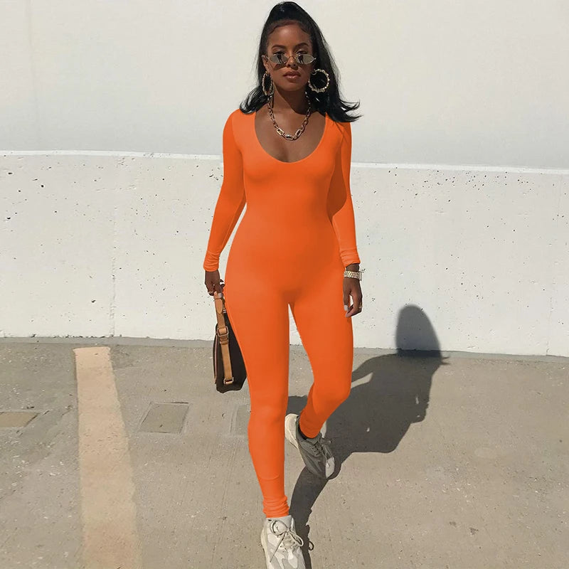Street Bodycon Jumpsuit