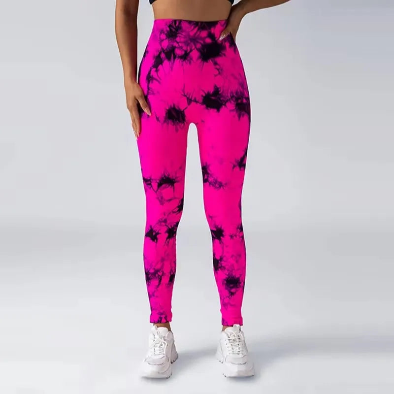 Seamless High-Waist Yoga Leggings