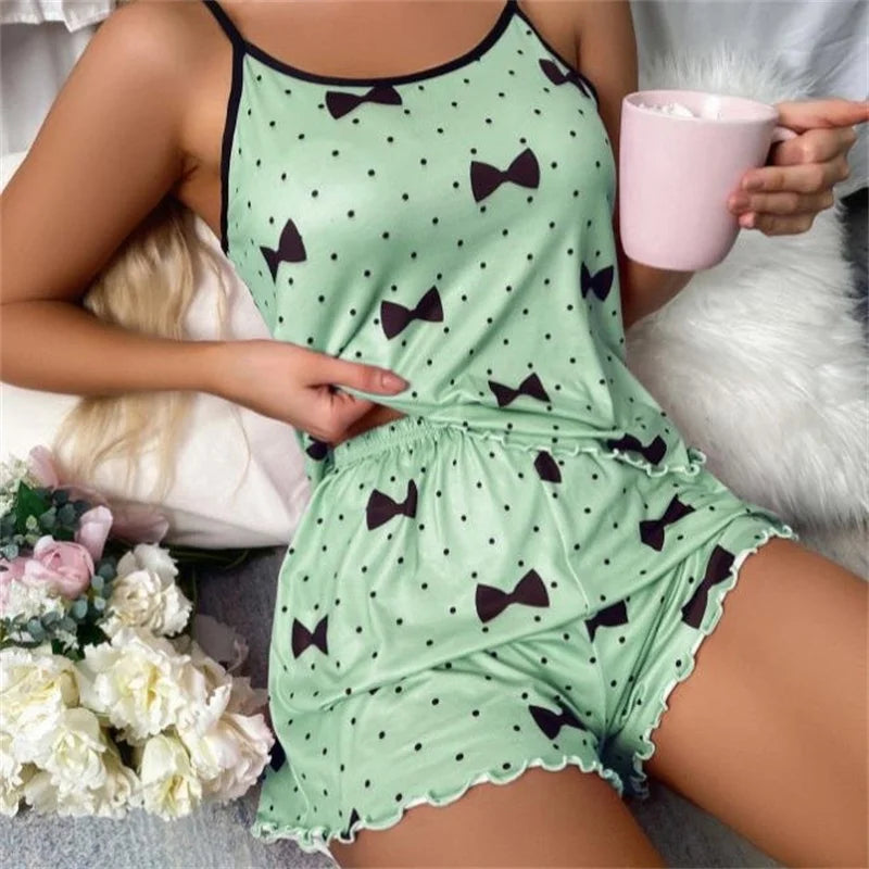 Cozy Heart Cami Set