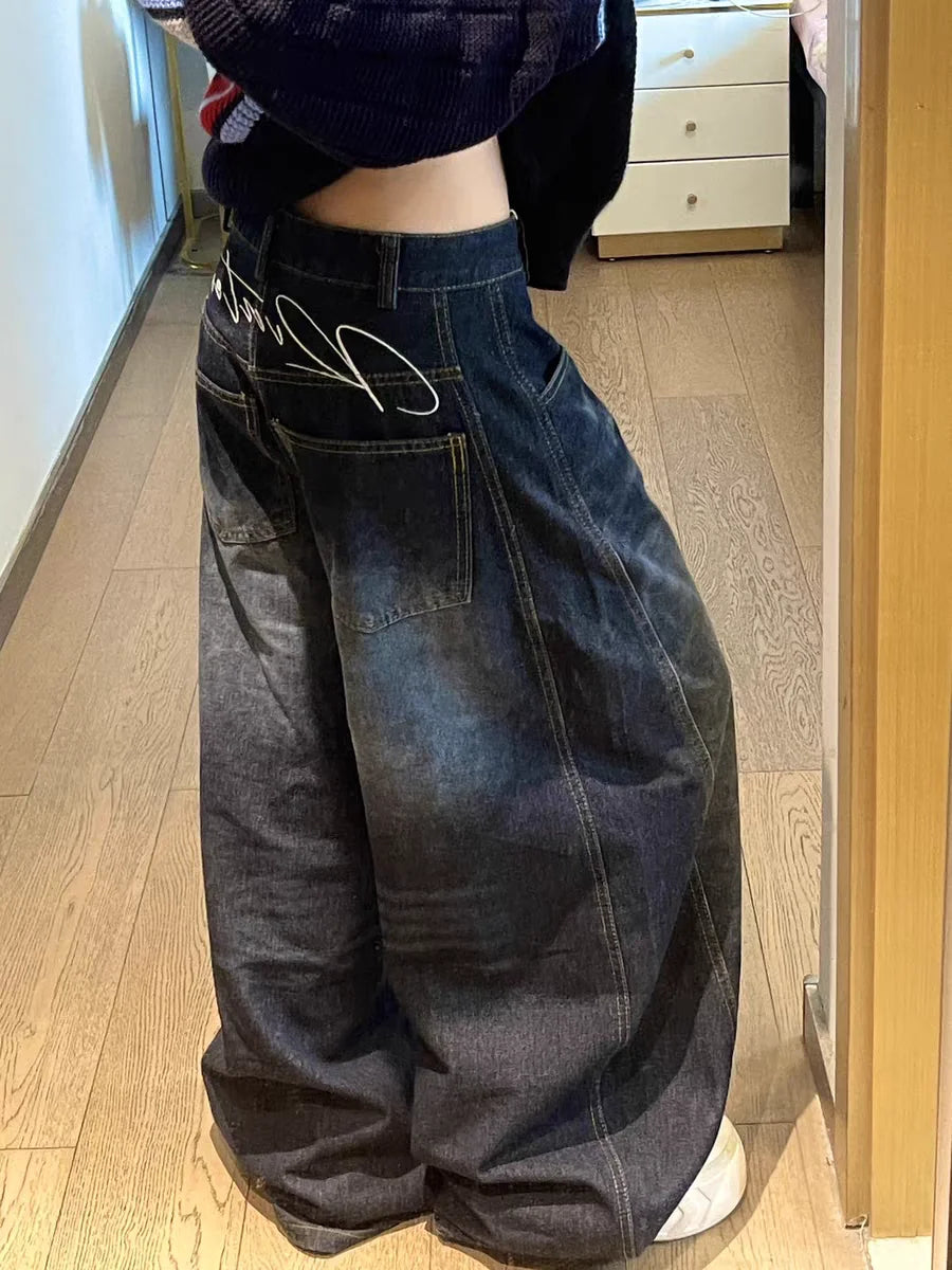 Y2K Vintage Wide Jeans